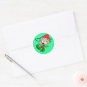 Crazy Elf Vakantie Stickers (Envelop)