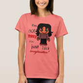 Crazy Emo Girl T-shirt (Voorkant)