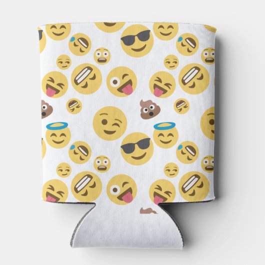 Crazy Emojis Blikjeskoeler (Achterkant)