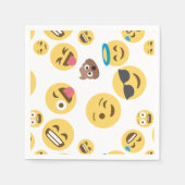 Crazy Emojis Servet (Voorkant)