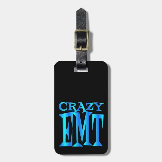 Crazy EMT Bagagelabel (Voorkant verticaal)