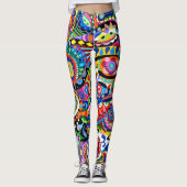 Crazy en Colorful Leggings (Voorkant)