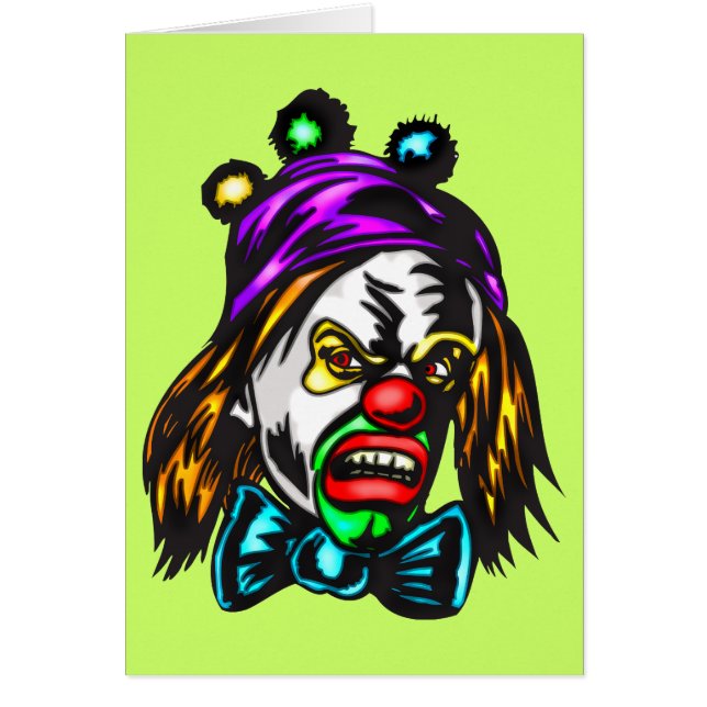 Crazy Evil Clown (Voorkant)