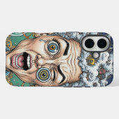 Crazy Expression Karikatuur Telefoonhoes-Unieke Ku Case-Mate iPhone Case (Achterkant (horizontaal))
