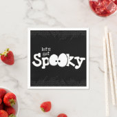 Crazy Eyes Laten we Spooky Halloween Party halen Servet (Insitu)