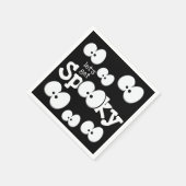 Crazy Eyes Laten we Spooky Halloween Party halen Servet (Hoek)