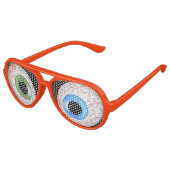 Crazy Eyes Shades Aviator Zonnebril (Gekanteld)
