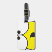 Crazy Face Bagagelabel (Voorkant verticaal)