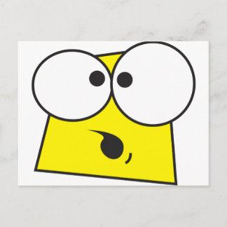 Crazy Face Briefkaart