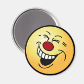 Crazy Face Grumpey Magneet (Voorkant / Achterkant)