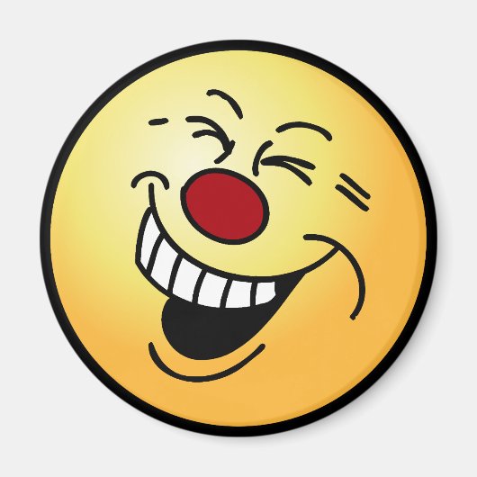 Crazy Face Grumpey Magneet (Voorkant)