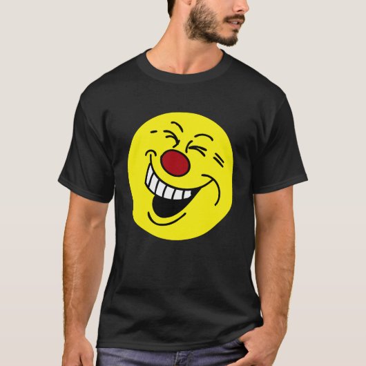 Crazy Face Grumpey T-shirt (Voorkant)