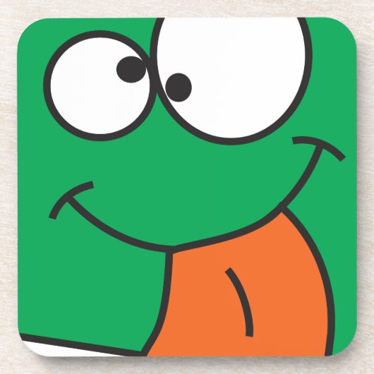 Crazy Face Onderzetter (Voorkant)