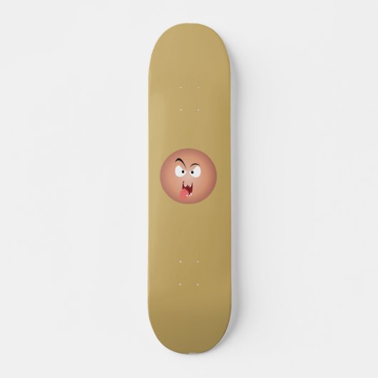 Crazy Face Skateboard (Voorkant)