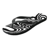 Crazy Fantasy Zebra Stripes Patroonsandalen Teenslippers (Schuin)