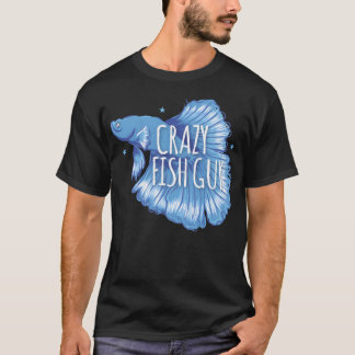Crazy Fish Guy T-shirt