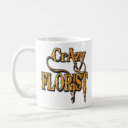 Crazy Florist Koffiemok (Links)