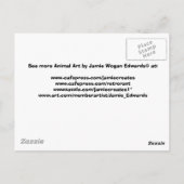 Crazy for Cats Briefkaart (Achterkant)