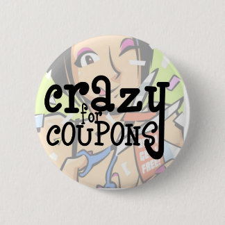 Crazy for Coupons - Button