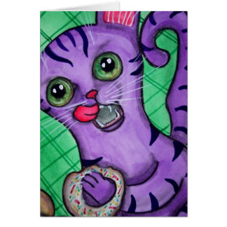 Crazy for Donuts Cat
