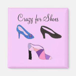 Crazy for Shoes - magneet