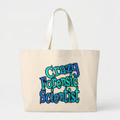Crazy Forensic Scientist Canvas tas (Voorkant)