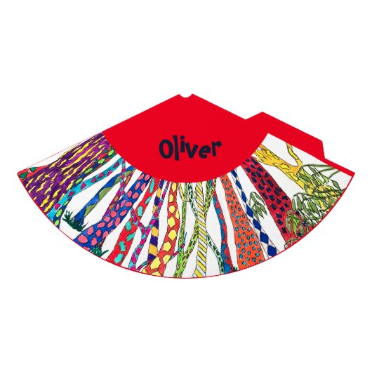 Crazy Forest Fun Kleurrijk Gelukkig Feesthoedjes (Voorkant)