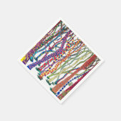 Crazy Forest servetten party cocktail (Hoek)