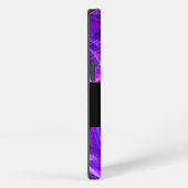 CRAZY FOTON BLUE SAPPHIRE GEM STONE MONOGRAM iPhone HOESJE (Rechterkant)