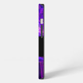 CRAZY FOTON BLUE SAPPHIRE GEM STONE MONOGRAM iPhone HOESJE (Linkerkant)