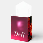 CRAZY FOTON GEMSTONE roze MONOGRAM Bedankdoosjes (Geopend)