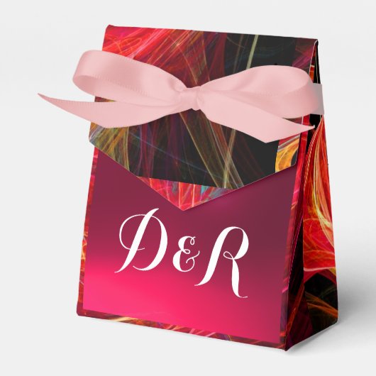 CRAZY FOTON GEMSTONE roze MONOGRAM Bedankdoosjes (Voorkant Zijde)