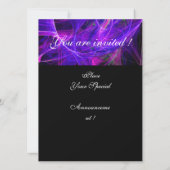 CRAZY FOTON MONOGRAM paars zwart Kaart (Achterkant)