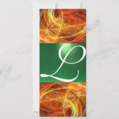 CRAZY FOTON MONOGRAM yellow emerald green Aankondiging (Voorkant)