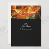 CRAZY FOTON MONOGRAM zwart roze Kaart (Achterkant)