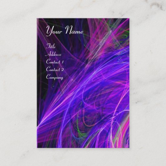 CRAZY FOTON vibrerend Visitekaartje (Voorkant)