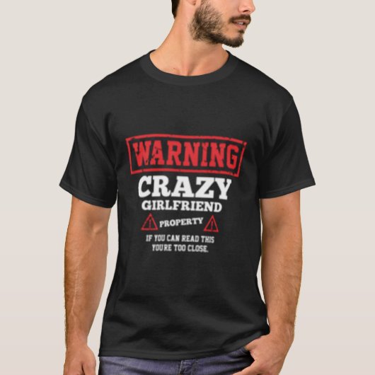 Crazy Friend Property Day T-shirt (Voorkant)