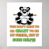 Crazy Friends Poster (Voorkant)