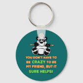 Crazy Friends Sleutelhanger (Voorkant)