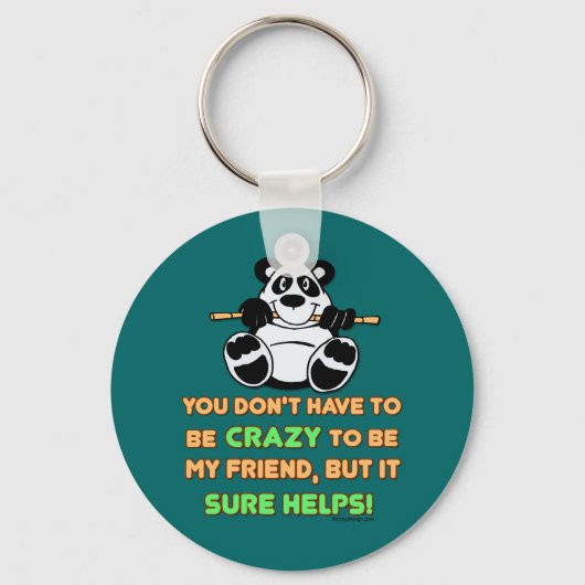 Crazy Friends Sleutelhanger (Voorkant)