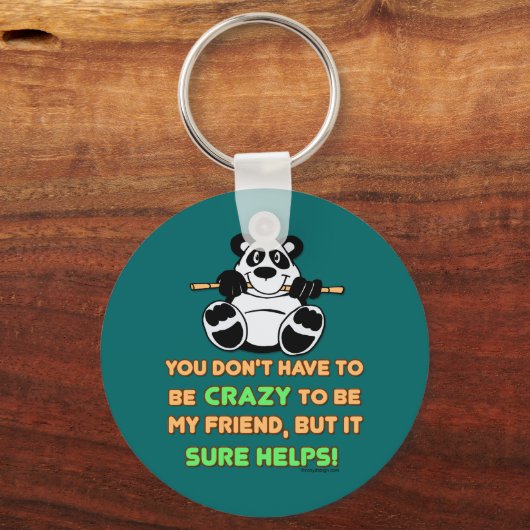 Crazy Friends Sleutelhanger (Voorkant)