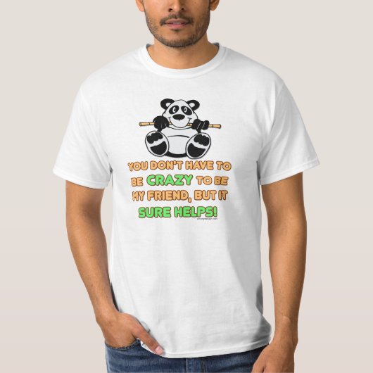 Crazy Friends T-shirt (Voorkant)