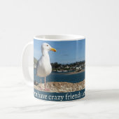 Crazy Friends Zeemeeuw Mok (Voorkant links)