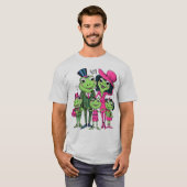 crazy frog familiyt-shirt t-shirt (Voorkant volledig)