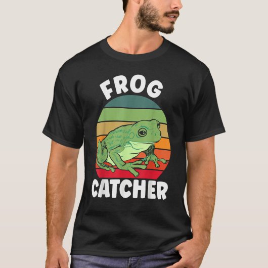 Crazy Frog Frog Whisperer Frog Catcher T-shirt (Voorkant)