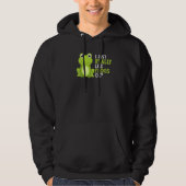 Crazy Frog I Just Really Like Frogs Ok Hoodie (Voorkant)