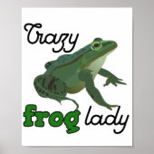 Crazy Frog Lady Frog minuscten Poster (Voorkant)