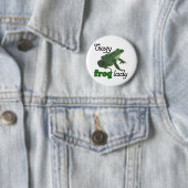 Crazy Frog Lady Frog minuscten Ronde Button 5,7 Cm (In situ)