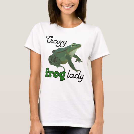 Crazy Frog Lady Frog minuscten T-shirt (Voorkant)