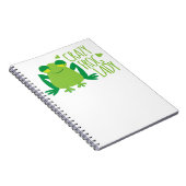 Crazy Frog Lady Notitieboek (Rechterzijde)
